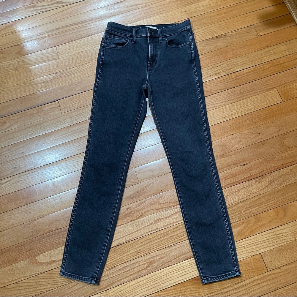 Madewell 10” High Rise Skinny Jeans Sz 26 MINT - Picture 5 of 13